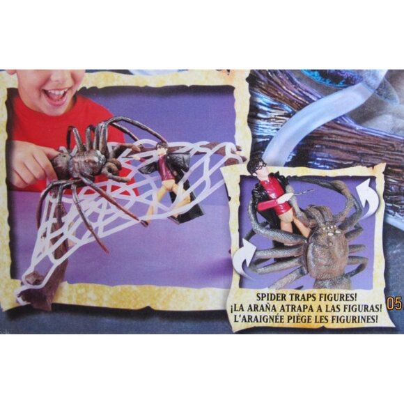 Harry Potter Aragog Action Figure Playset With Giant Web - 2002 - Picture 2 of 3